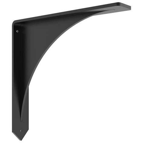 black metal countertop brackets|surface mounted countertop brackets.